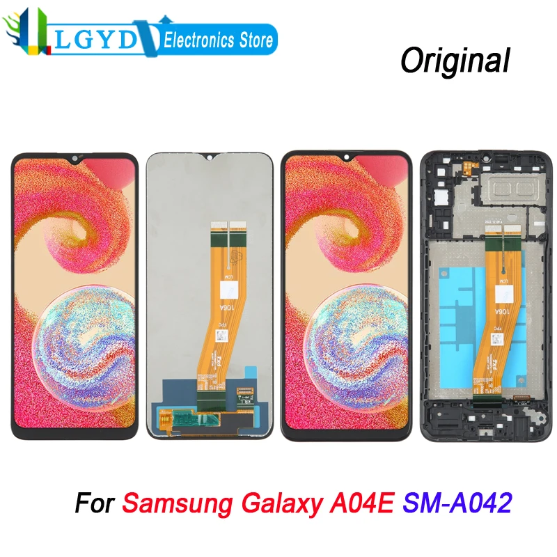 Пожалуйста, материал, оригинальный ЖК-экран для Samsung Galaxy A04E SM-A042, сенсорный экран, дисплей, wtith дигитайзер, полная сборка, замена
Пожалуйста, материал, оригинальный ЖК-экран для Samsung Galaxy A04E SM-A042, сенсорный экран, дисплей, wtith дигитайзер, полная сборка, замена