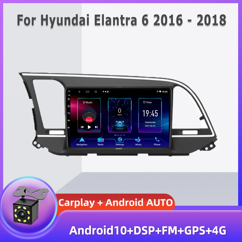 Автомагнитола PEERCE для Hyundai Elantra 6 2016-2018, автомагнитола с голосовым ИИ мультимедийным видеоплеером, GPS-навигацией, Android, 2din, 2 din, dvd
Автомагнитола PEERCE для Hyundai Elantra 6 2016-2018, автомагнитола с голосовым ИИ мультимедийным видеоплеером, GPS-навигацией, Android, 2din, 2 din, dvd