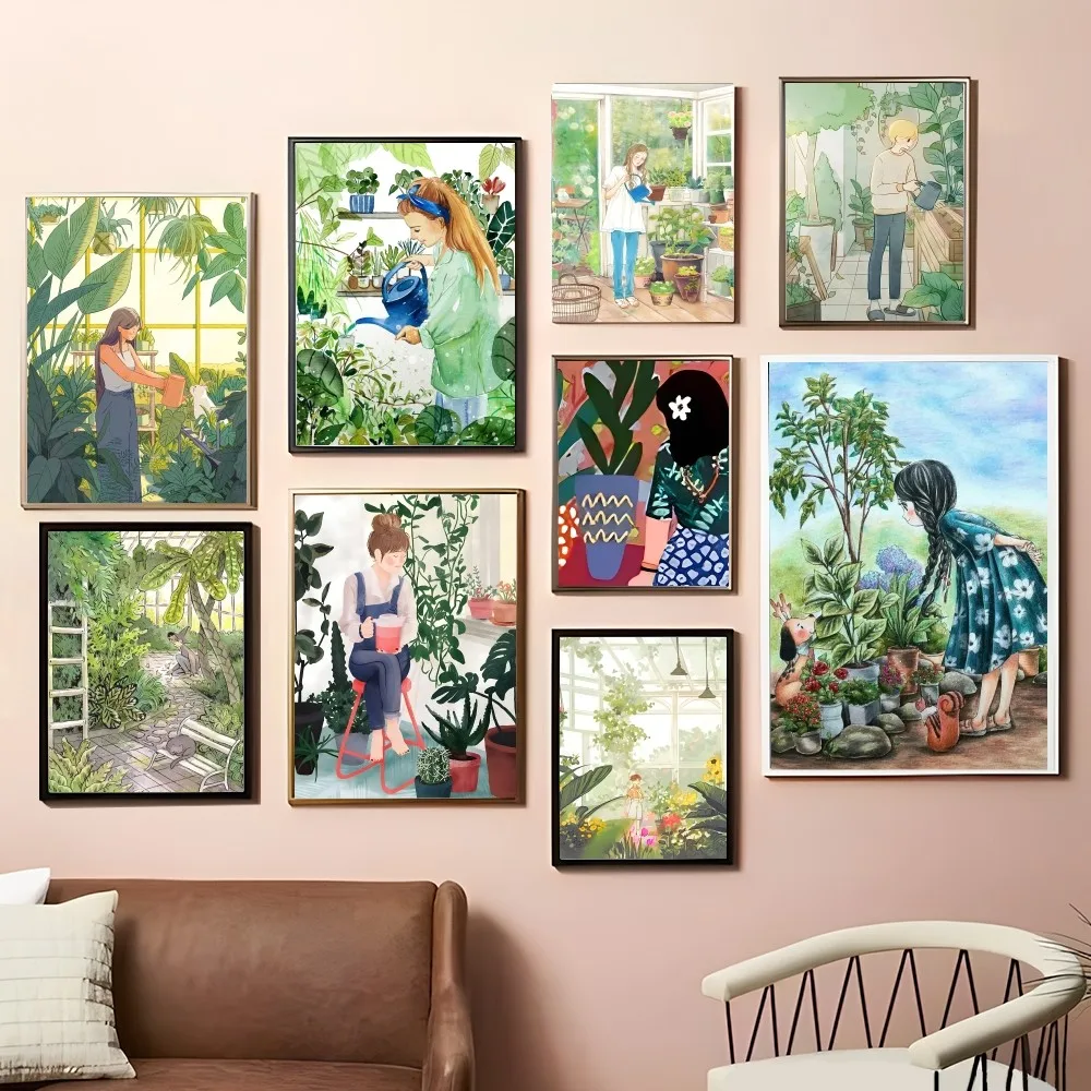Modern Multicolored Abstract Garden PLants Art Poster Self-adhesive Art Poster Retro Kraft Paper Sticker DIY Vintage Decorative
Modern Multicolored Abstract Garden PLants Art Poster Self-adhesive Art Poster Retro Kraft Paper Sticker DIY Vintage Decorative