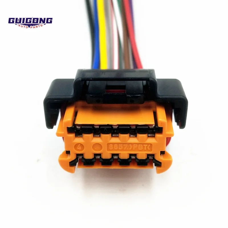 GUIGONG 1Pcs 10Pin Car Headlight Assembly Wiring Harness Plug Connector With Wire For Peugeot 308 408 508 3008 Citroen C4L 
GUIGONG 1Pcs 10Pin Car Headlight Assembly Wiring Harness Plug Connector With Wire For Peugeot 308 408 508 3008 Citroen C4L