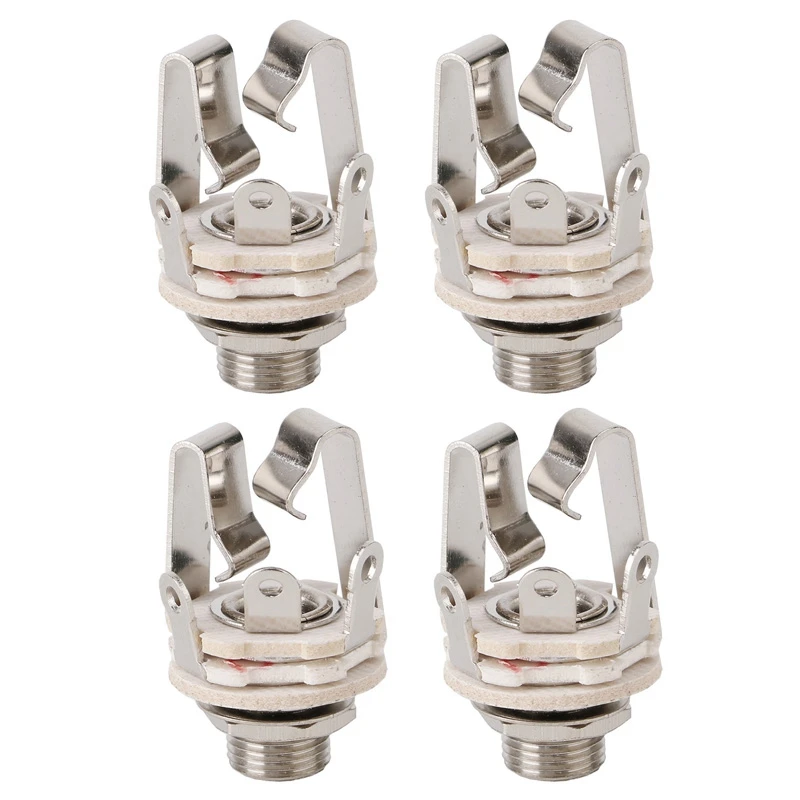 4X Jack 6.5 Two-Channel Audio Cable Connector Plug Socket With A Switch Stereo 6.5 Female For Guitar
4X Jack 6.5 Two-Channel Audio Cable Connector Plug Socket With A Switch Stereo 6.5 Female For Guitar