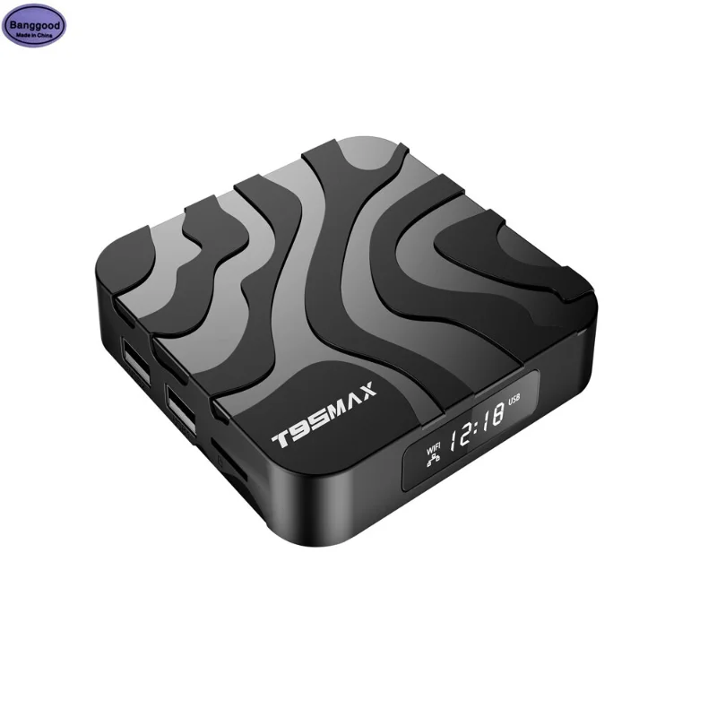 Banggood T95MAX H618 Smart TV Set Top Box Android 12 2.4G/5G WiFi BT4.0 Media Player 4K UHD 6K Decoding HDR10 Support TF Card
Banggood T95MAX H618 Smart TV Set Top Box Android 12 2.4G/5G WiFi BT4.0 Media Player 4K UHD 6K Decoding HDR10 Support TF Card