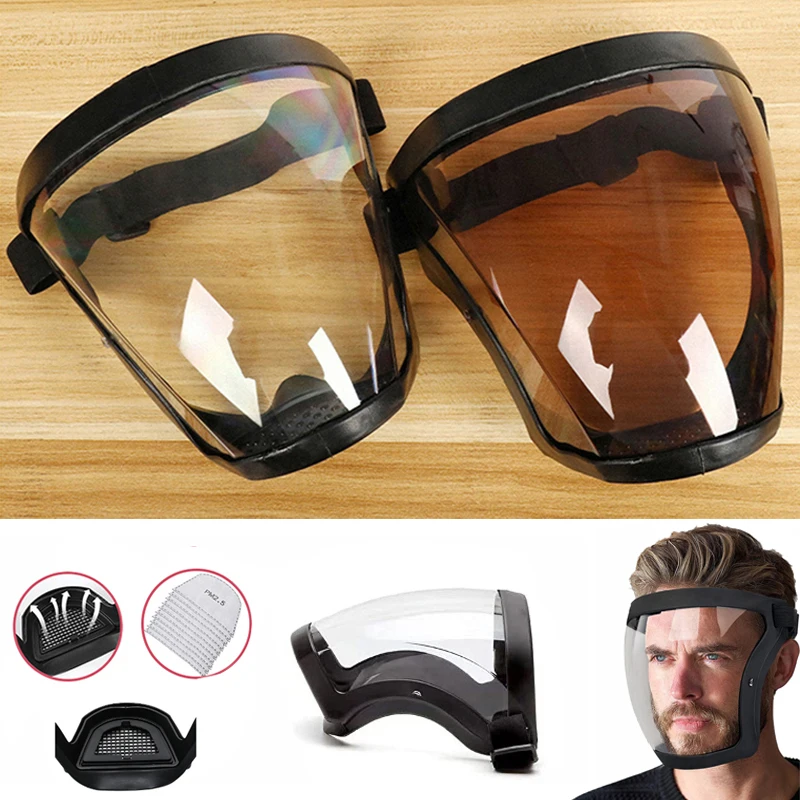 

Защитная маска, защитная маска для глаз, защита для глаз, полная безопасность, кухонные инструменты, защитная маска для лица, прозрачная защита очков