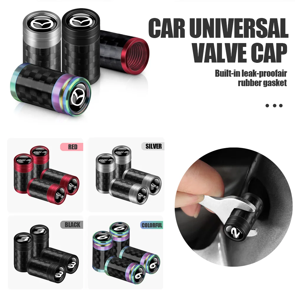 Car 4PCS Wheel Tyre Tire Air Aluminum Alloy Valve Caps Stem Caps For Mazda 2 3 6 cx5 cx3 626 RX-8 GJ BP CX-4 BM BN MX-3 BL Axela
Car 4PCS Wheel Tyre Tire Air Aluminum Alloy Valve Caps Stem Caps For Mazda 2 3 6 cx5 cx3 626 RX-8 GJ BP CX-4 BM BN MX-3 BL Axela