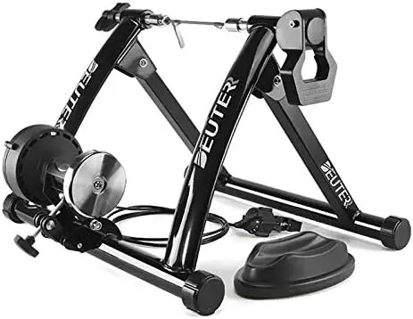 Trainer, Bicycle Stationary Stand for Indoor Exercise Riding, 26-29" & 700C Wheels, Quick Release Skewer & Front Wh
Trainer, Bicycle Stationary Stand for Indoor Exercise Riding, 26-29" & 700C Wheels, Quick Release Skewer & Front Wh