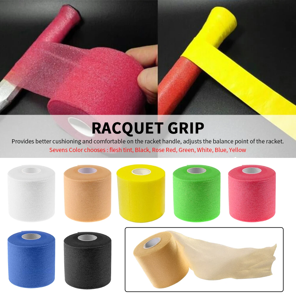 Racket Grip Anti-sweat Tape Wraps The Bottoming Sponge Foam Film Foam Skin Bandage Anti-sticking Anti-wear To Protect The Skin
Racket Grip Anti-sweat Tape Wraps The Bottoming Sponge Foam Film Foam Skin Bandage Anti-sticking Anti-wear To Protect The Skin