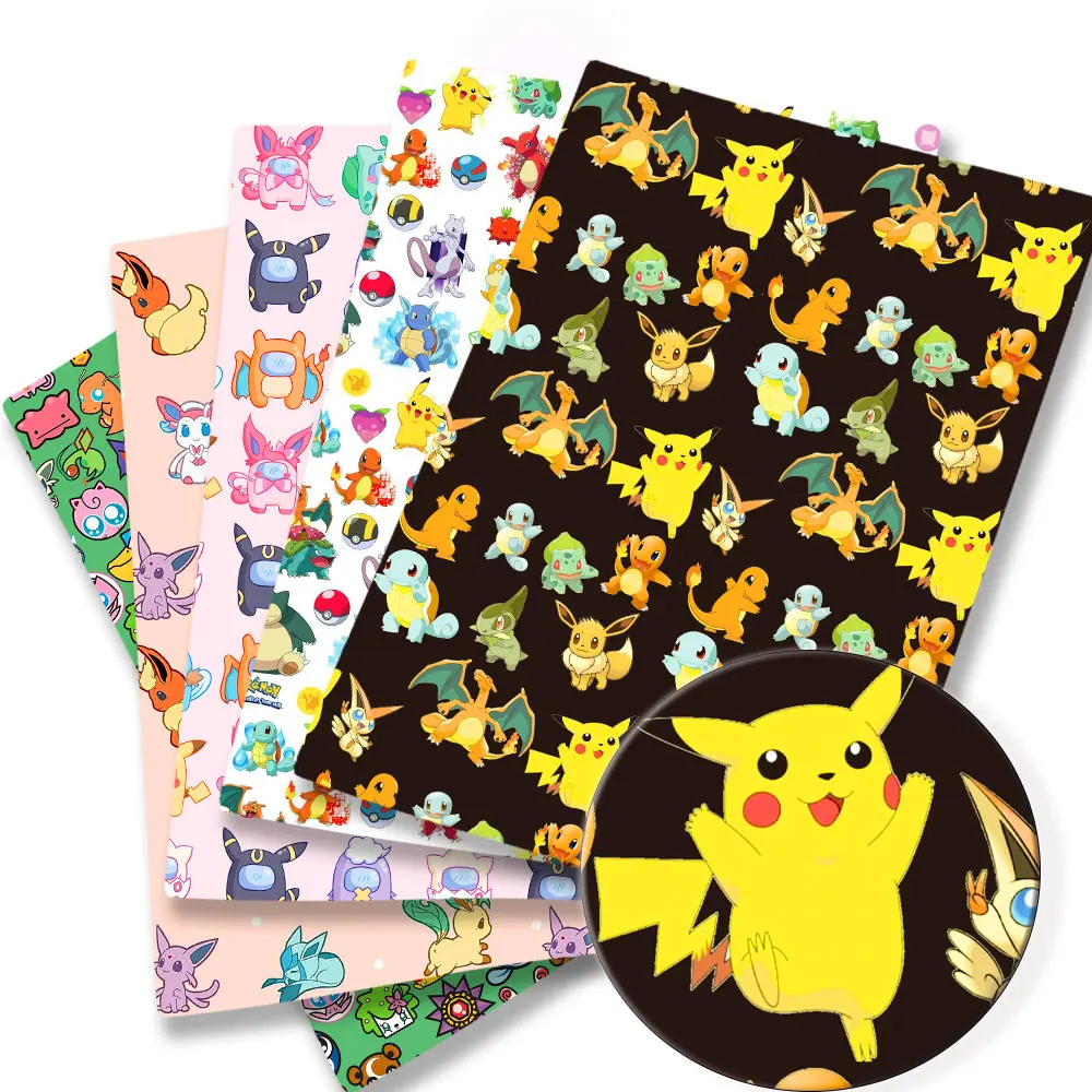 Pokemon Cartoon Fabric140*50cm Handmade Sewing Patchwork Quilting Baby Dress Home Sheet Printed Fabric Fabric Sewing Kids Fabric
Pokemon Cartoon Fabric140*50cm Handmade Sewing Patchwork Quilting Baby Dress Home Sheet Printed Fabric Fabric Sewing Kids Fabric