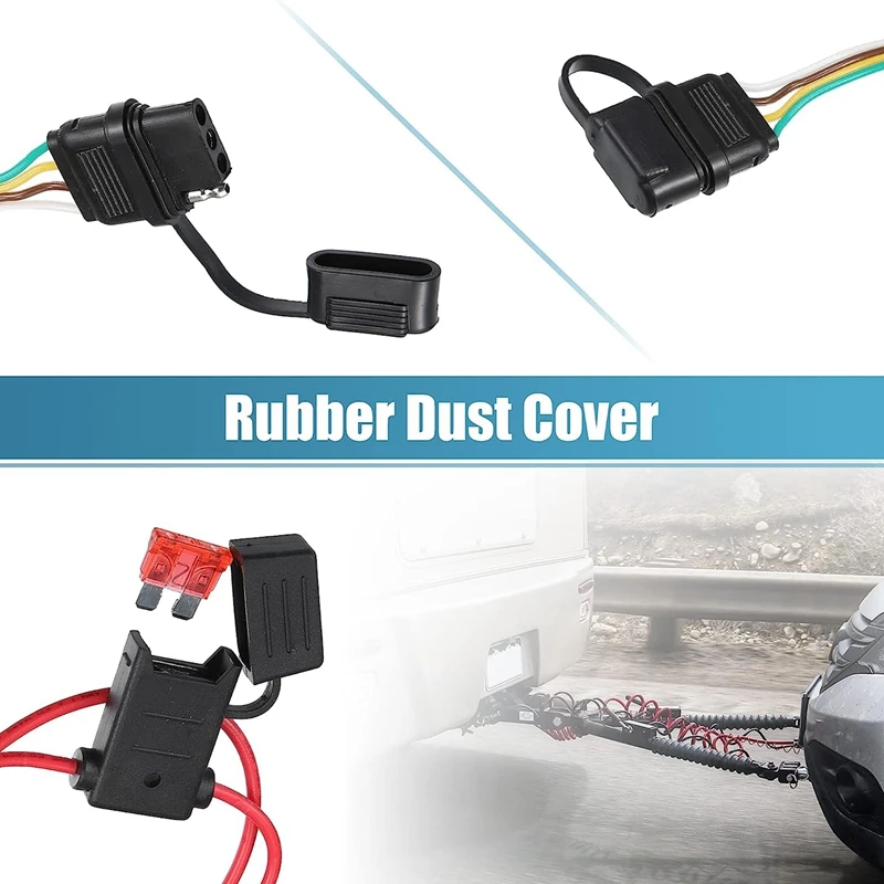 4 Way Trailer Wiring Harness Connector Plug 56208 118605 Parts Accessories For Jeep Cherokee 2014-2018
4 Way Trailer Wiring Harness Connector Plug 56208 118605 Parts Accessories For Jeep Cherokee 2014-2018