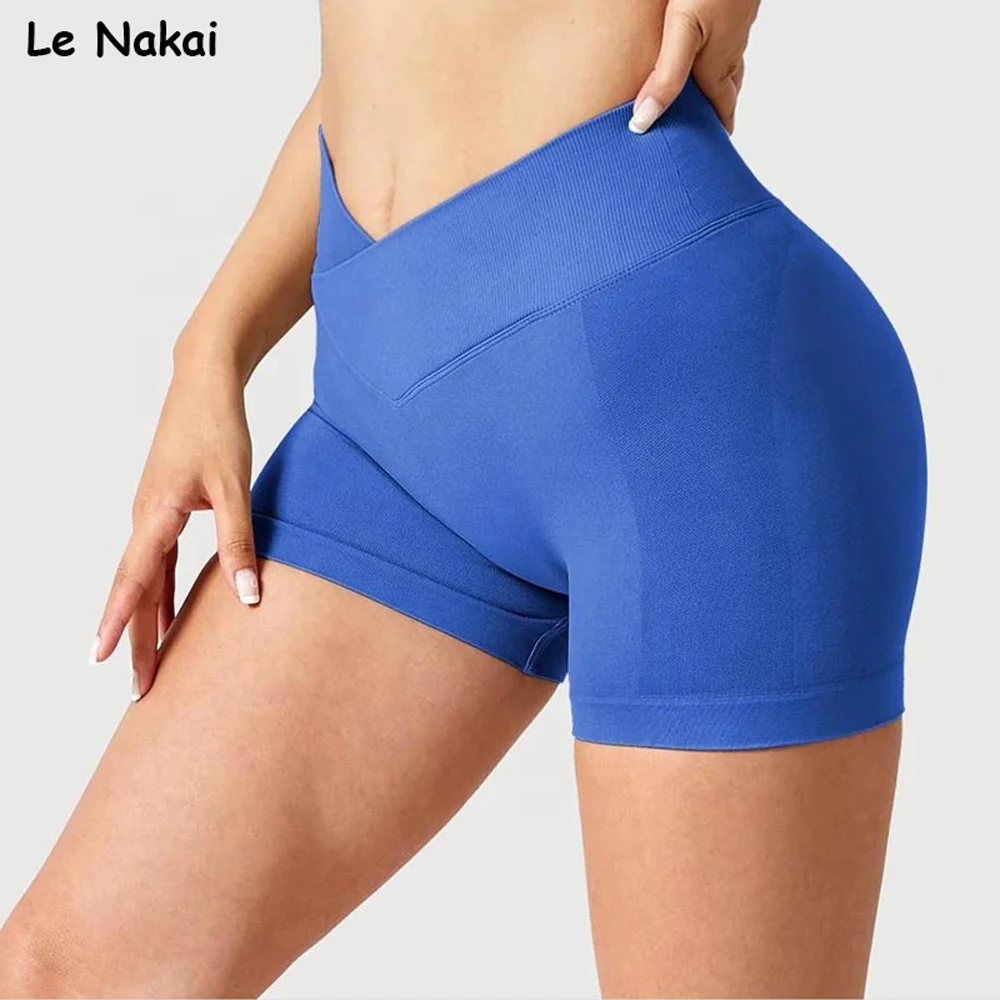 V Cross Waistband Yoga Shorts for Women Scrunch Butt Gym Shorts Stretchy Amplify Shorts Workout Push Up Sports Cycling Shorts
V Cross Waistband Yoga Shorts for Women Scrunch Butt Gym Shorts Stretchy Amplify Shorts Workout Push Up Sports Cycling Shorts