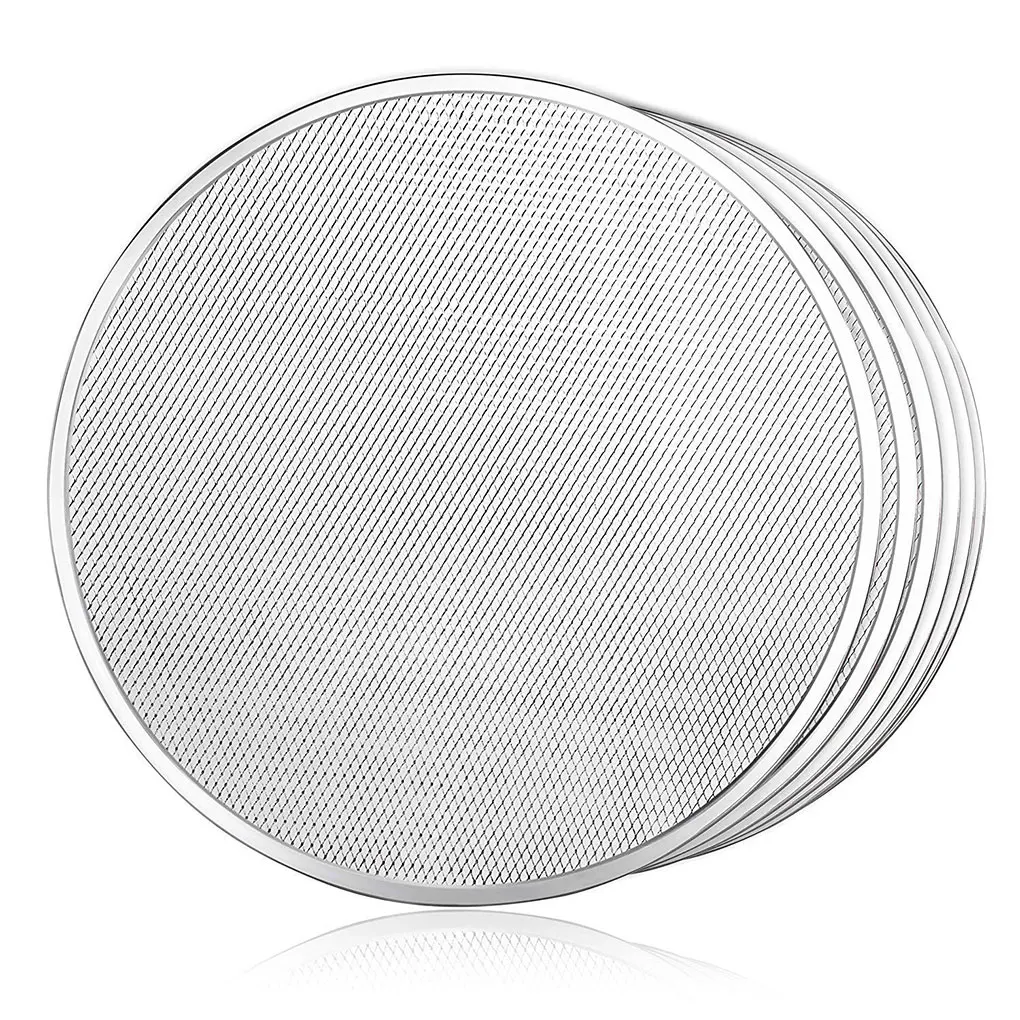 Mesh Grill Pizza Screen Round Baking Tray Accessories Net Kitchen Tools Ovens Kit Molds for Pizza, Shape Pizza, Pizza Grid tray
Mesh Grill Pizza Screen Round Baking Tray Accessories Net Kitchen Tools Ovens Kit Molds for Pizza, Shape Pizza, Pizza Grid tray