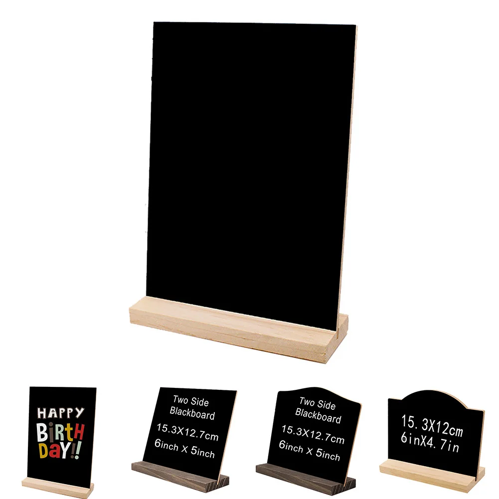 Wood Message Boards Blackboard Hotel Bar Decorative Ornaments Message Boards Double-Sided Chalkboard Writing Drawing Board
Wood Message Boards Blackboard Hotel Bar Decorative Ornaments Message Boards Double-Sided Chalkboard Writing Drawing Board