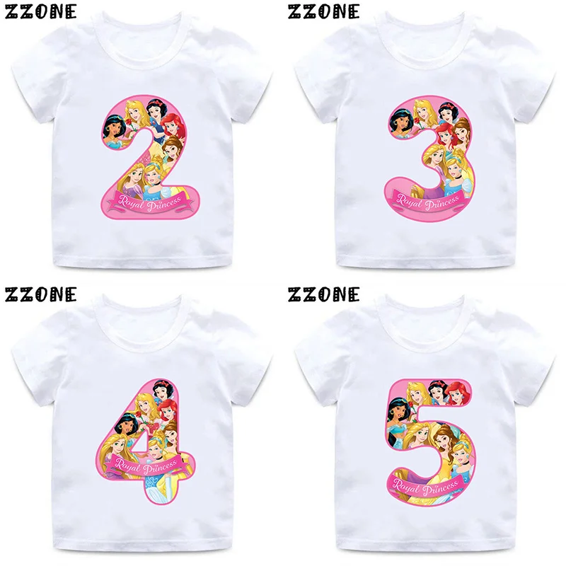 Disney Princess Graphic Birthday Number Bow Kids T shirt 1 2 3 4 5 6 7 8 9 Years Girls Party Kawaii Clothes Cute Baby T-Shirts
Disney Princess Graphic Birthday Number Bow Kids T shirt 1 2 3 4 5 6 7 8 9 Years Girls Party Kawaii Clothes Cute Baby T-Shirts