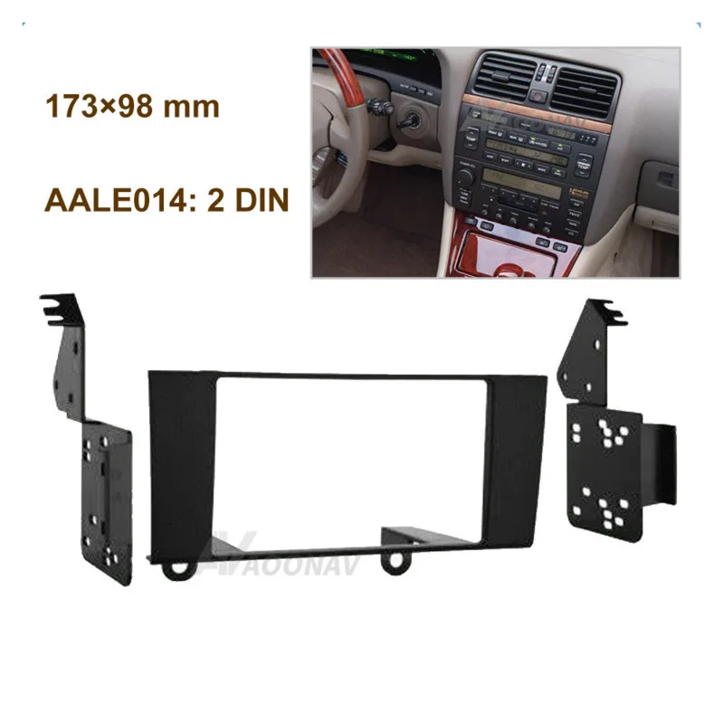 Dual DIN Car Dashboard Radio Panel Car Retrofit DVD Frame Dashboard Kit Dashboard Cover Bezel Fit for Lexus LS 1995-2000 
Dual DIN Car Dashboard Radio Panel Car Retrofit DVD Frame Dashboard Kit Dashboard Cover Bezel Fit for Lexus LS 1995-2000