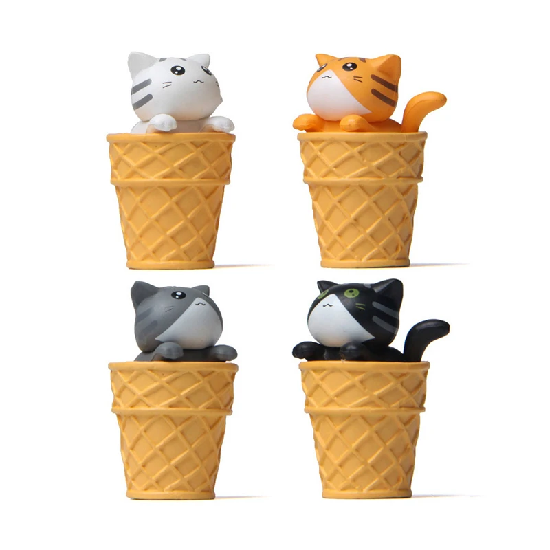 Resin Ice Cream Cat Decor Desktop Home Decoration Fairy Garden Accessories Dollhouse Action Figure Landscape Miniatures Figurine 
Resin Ice Cream Cat Decor Desktop Home Decoration Fairy Garden Accessories Dollhouse Action Figure Landscape Miniatures Figurine