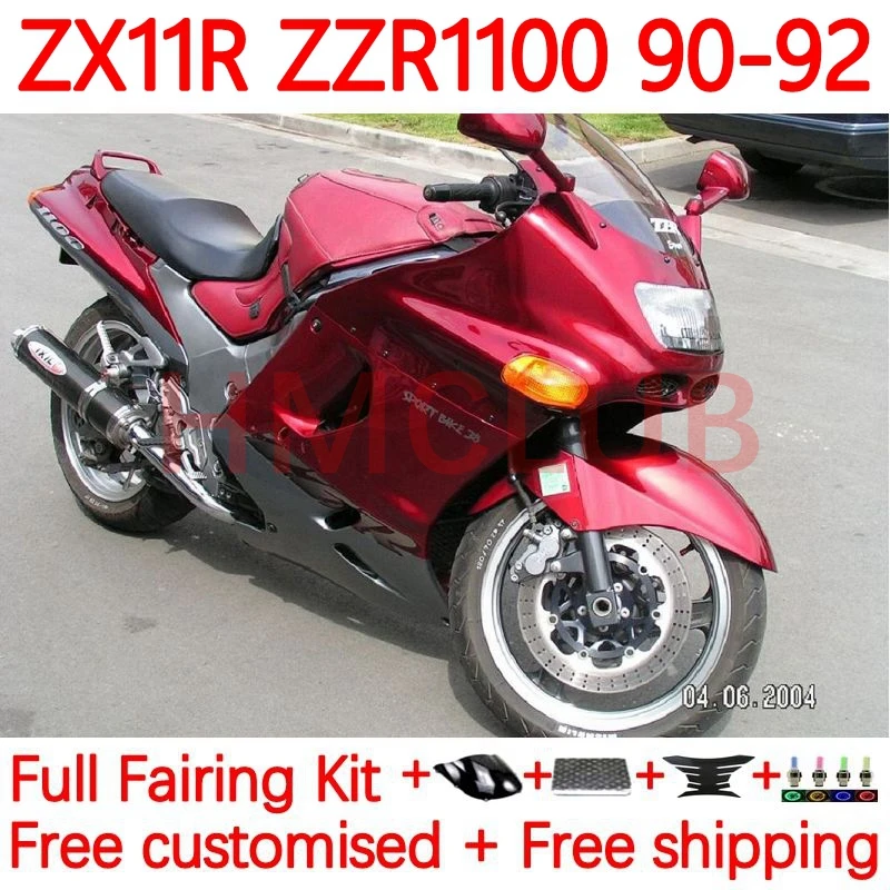 Body For KAWASAKI NINJA ZX-11R ZX 11R ZX11 ZX-11 R ZZR1100 ZX11R 1990 1991 1992 ZZR 1100 90 91 92 Fairings 72No.47 glossy red
Body For KAWASAKI NINJA ZX-11R ZX 11R ZX11 ZX-11 R ZZR1100 ZX11R 1990 1991 1992 ZZR 1100 90 91 92 Fairings 72No.47 glossy red