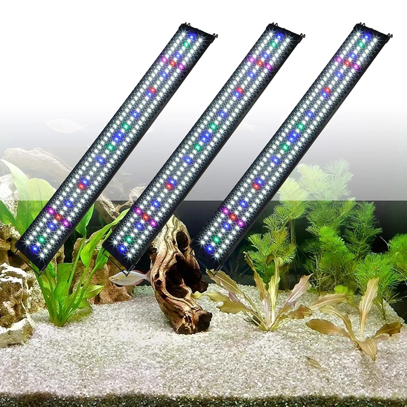 30-120cm LED Aquarium Light Multi-Color Full Spectrum Super Slim Fish Tank Aquatic Plant Marine Grow Lighting Lamp EU PLUG
30-120cm LED Aquarium Light Multi-Color Full Spectrum Super Slim Fish Tank Aquatic Plant Marine Grow Lighting Lamp EU PLUG