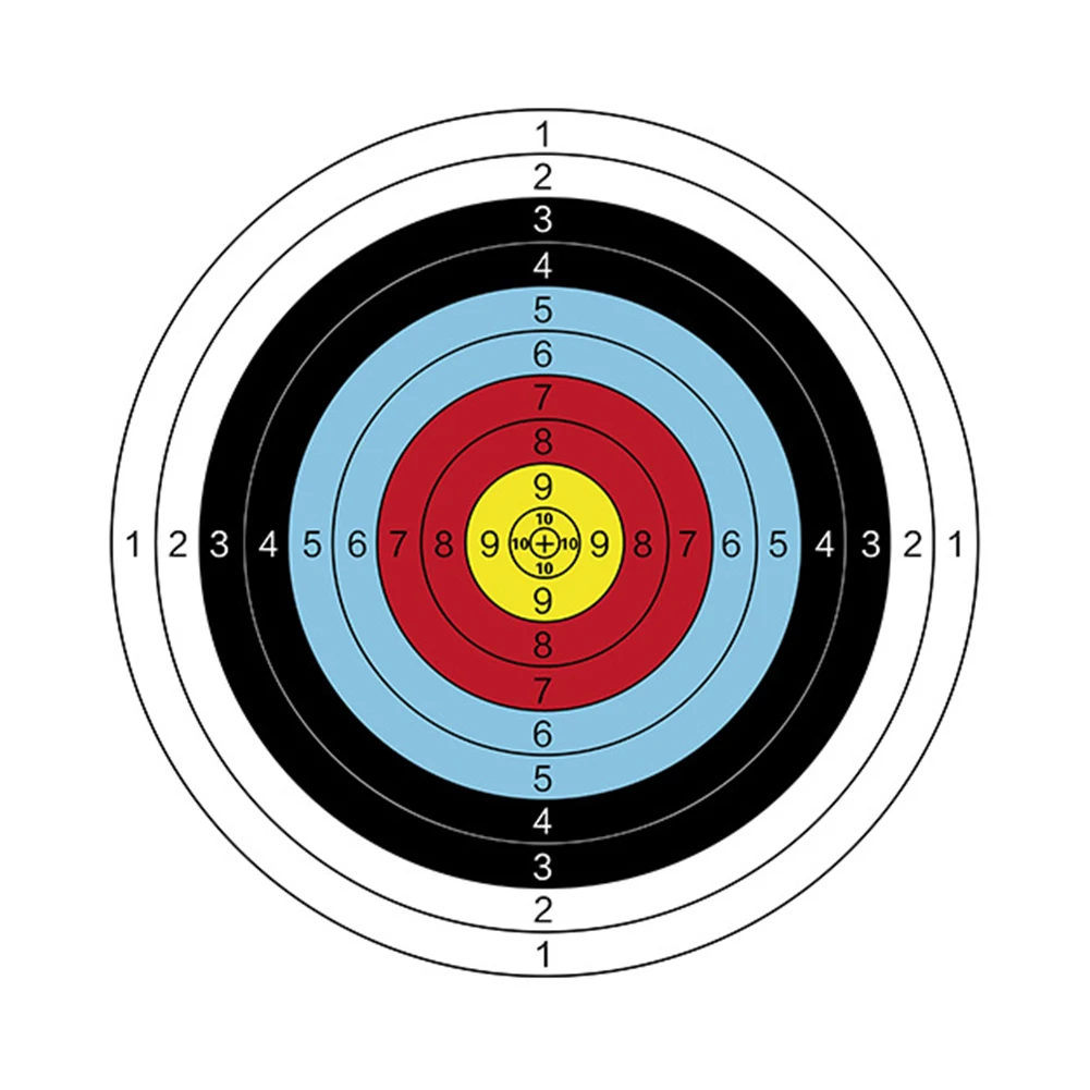 High Quality Circle Target Paper Archery Outdoor Full-color Printing Lightweight Other Ring Diameter 2cm Practice
High Quality Circle Target Paper Archery Outdoor Full-color Printing Lightweight Other Ring Diameter 2cm Practice