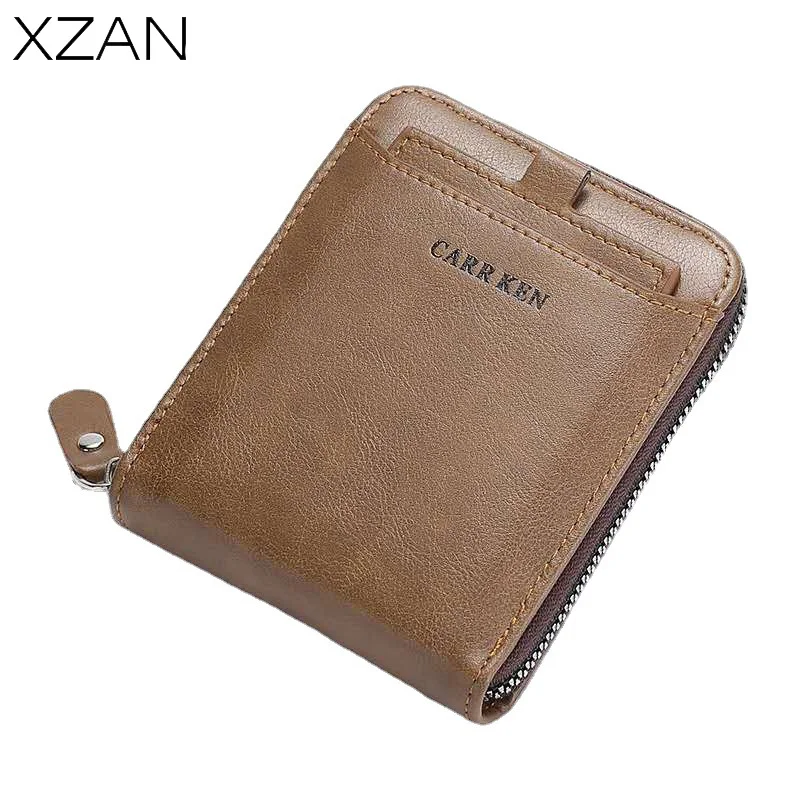 Men's Wallet PU Leather Wax oil skin Purse For Men Coin Purse Short Male Card Holder Wallets Zipper Around Money Bag ID Holder
Men's Wallet PU Leather Wax oil skin Purse For Men Coin Purse Short Male Card Holder Wallets Zipper Around Money Bag ID Holder