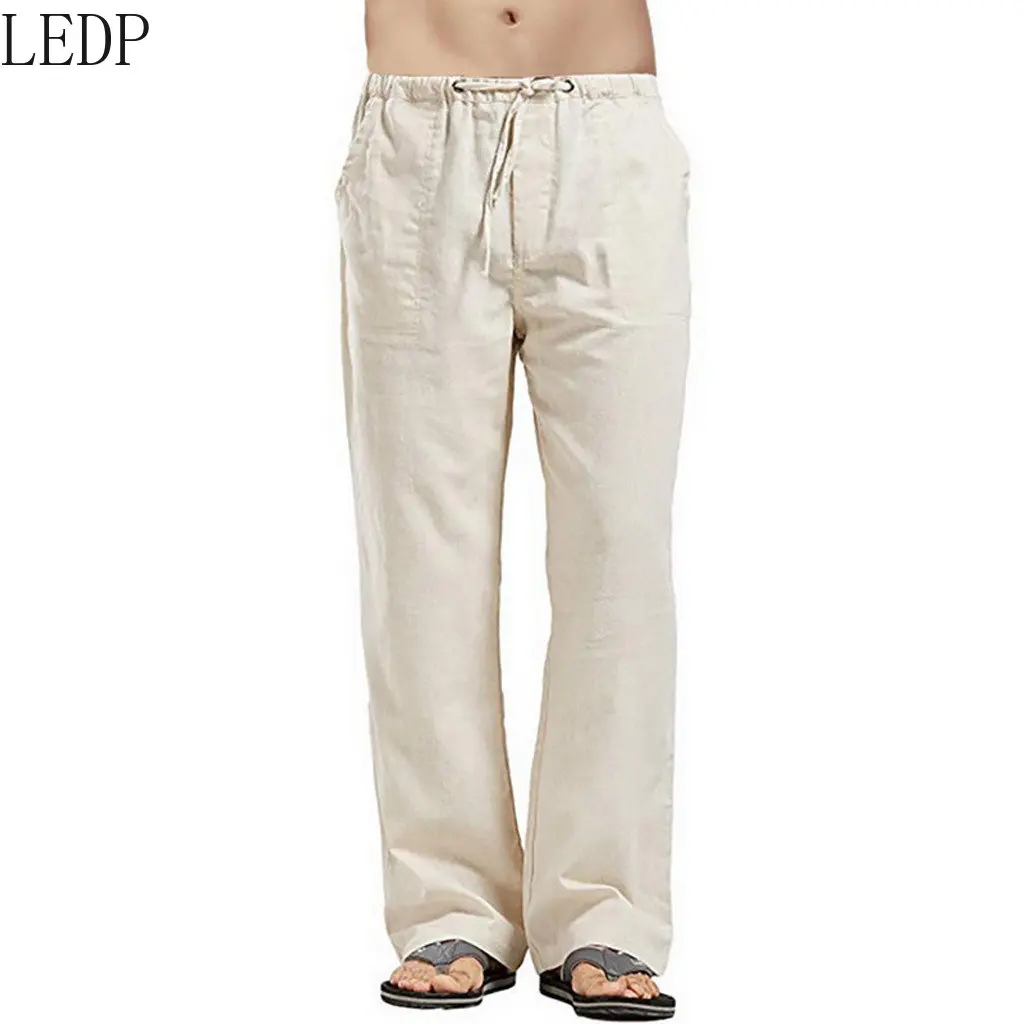 2022 Autumn New Men's Linen Loose Large Size Solid Color Pocket Casual Trousers
2022 Autumn New Men's Linen Loose Large Size Solid Color Pocket Casual Trousers