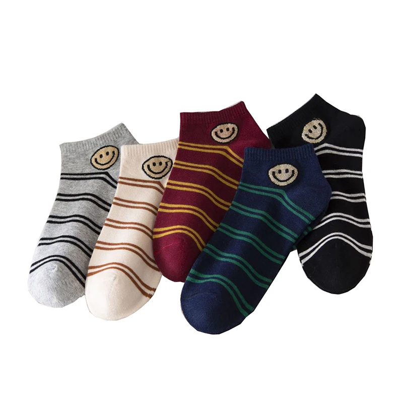 5 Pair Short Breathable Ankle Socks Women Cute Stripe Cotton Socks Korea Style Harajuku Fashion New Spring Summer Calcetas Mujer
5 Pair Short Breathable Ankle Socks Women Cute Stripe Cotton Socks Korea Style Harajuku Fashion New Spring Summer Calcetas Mujer
