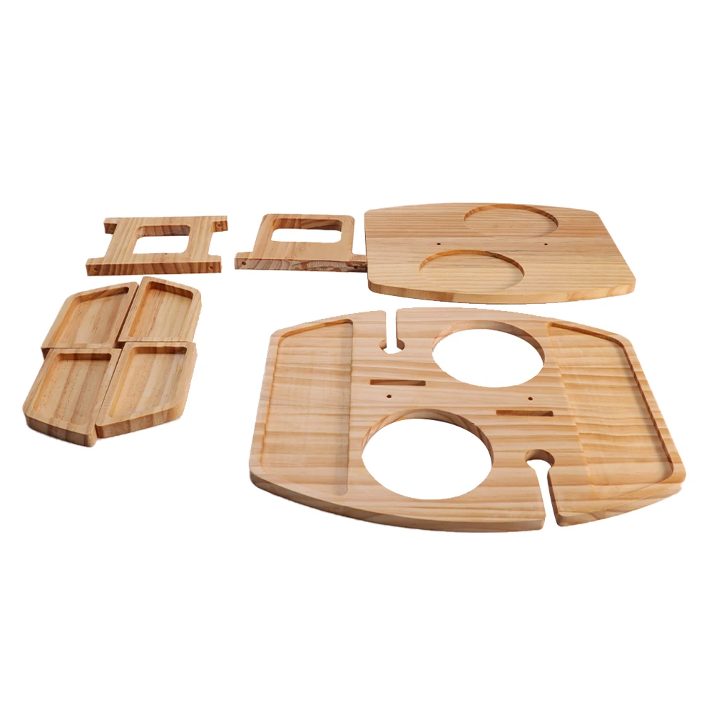Lightweight Wooden Picnic Table Outdoor Camping Furniture With Glass Holder Portable Beach Party Wine Rack Snack Tray Barbecue
Lightweight Wooden Picnic Table Outdoor Camping Furniture With Glass Holder Portable Beach Party Wine Rack Snack Tray Barbecue