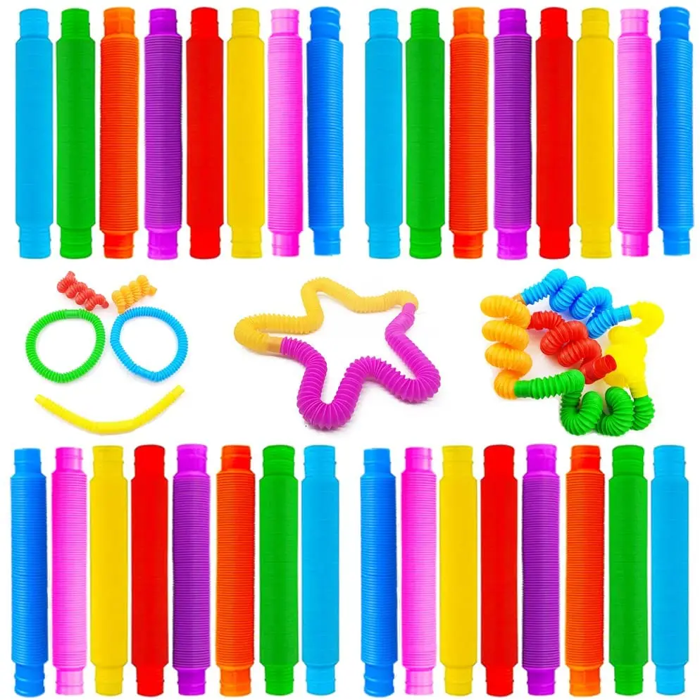

Мини-поп-трубки, сенсорная игрушка для взрослых, антистресс, снятие стресса, игрушки для детей, аутизм, антистресс, пластиковые сильфоны, Детская сжимаемая игрушка