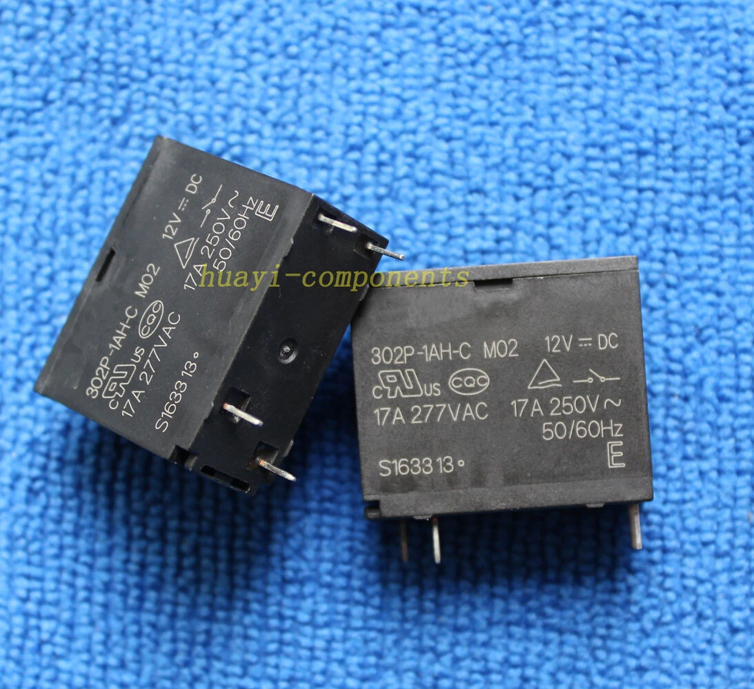 Реле 302P-1AH-C-12VDC 
Реле 302P-1AH-C-12VDC