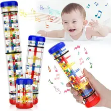 Rainmaker Baby Toys Rain Stick for Babies 6 12 Months Rattle Shaker Development Sensory Auditory Baby Musical Instrument Toy