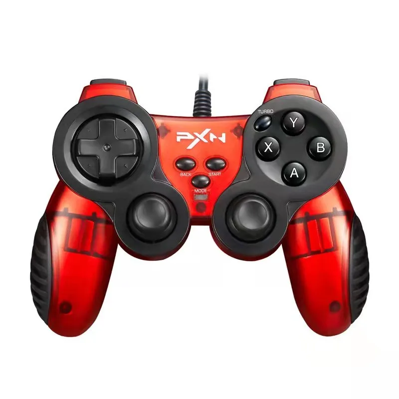 PXN-2901Controller Game Gamepad Wired Connection Turbo Function Joystick Console Controle For Nintendo Switch PC/PS3/Android TV
PXN-2901Controller Game Gamepad Wired Connection Turbo Function Joystick Console Controle For Nintendo Switch PC/PS3/Android TV