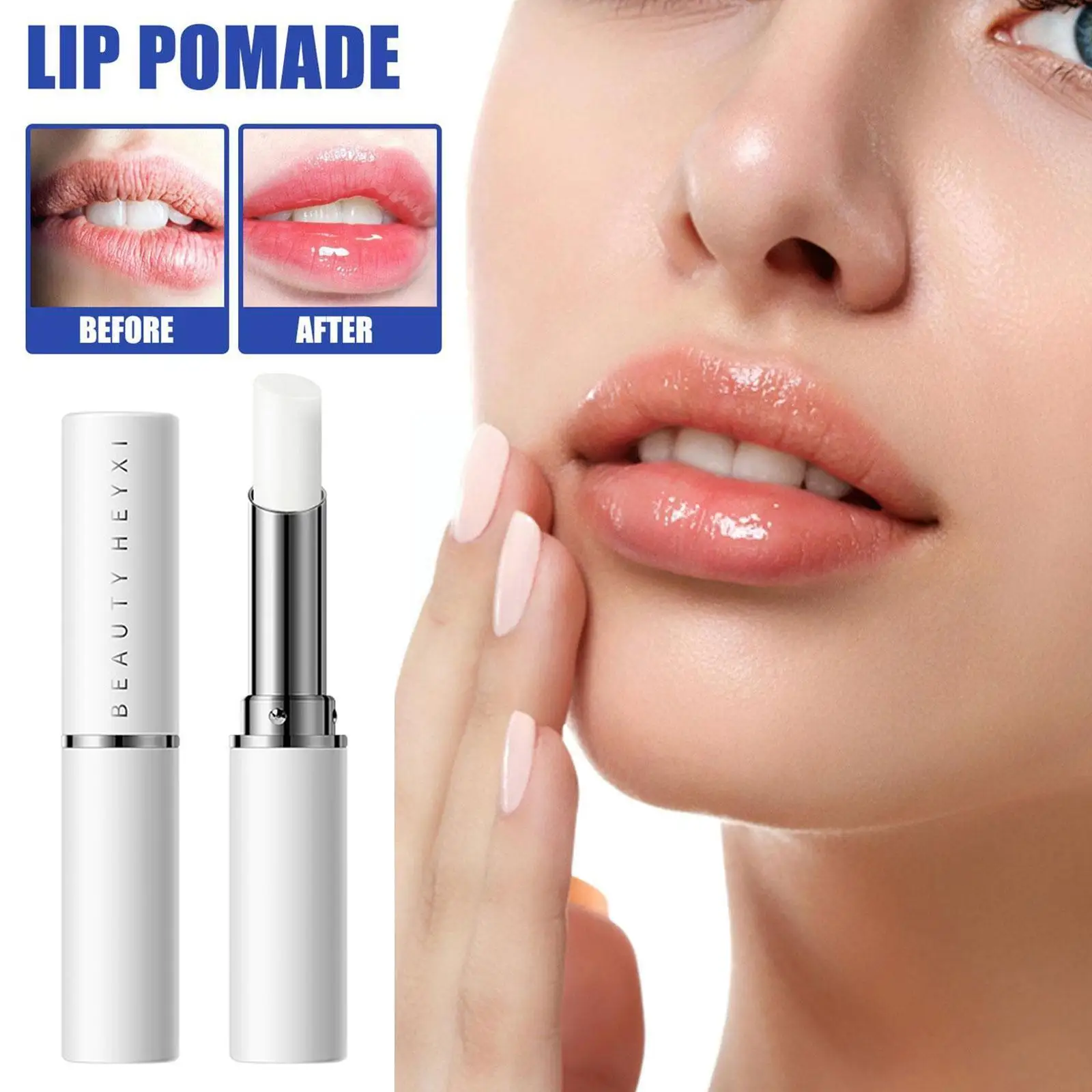 

Натуральный Растительный бальзам для губ, Уход за губами против сухого трещин, блеск для губ, помада для губ, восстанавливающий линейный увлажняющий макияж U1P5