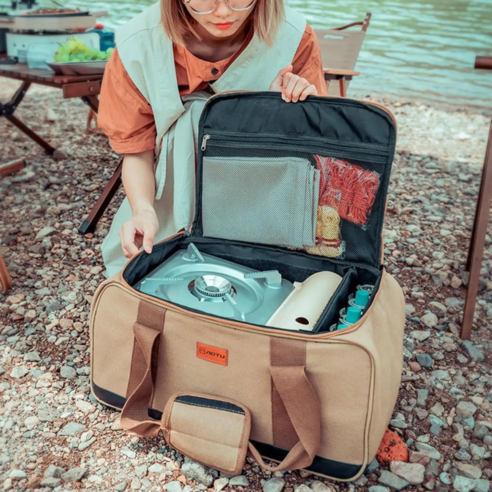 Large Capacity BBQ Grill Accessories Bag with Handles Camping Accessories Tool Bag Handbag Pouch Camping Storage Bag Tote for
Large Capacity BBQ Grill Accessories Bag with Handles Camping Accessories Tool Bag Handbag Pouch Camping Storage Bag Tote for