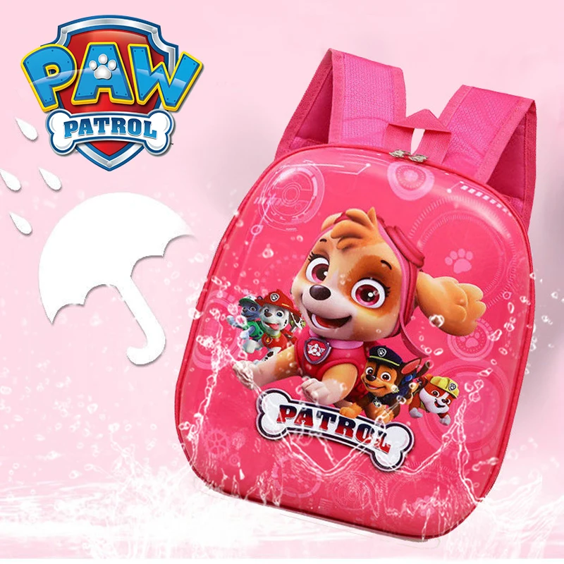 

Cute Skye Backpacks Paw Patrol Children School Bag Cartoon Chase Marshall Rubble Waterproof Kindergarten Baby Backpack Kids Gift
