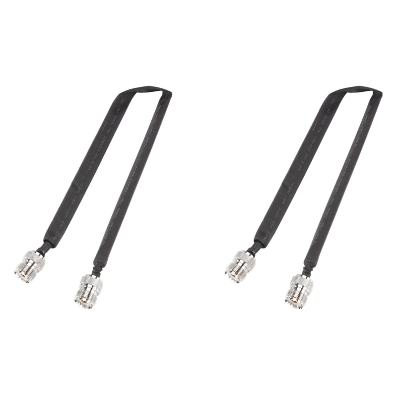 2X Door/Window Pass Through Flat RF Coaxial Cable SO239 UHF Female To UHF Female 50 Ohm RF Coax Pigtail Extension Cord
2X Door/Window Pass Through Flat RF Coaxial Cable SO239 UHF Female To UHF Female 50 Ohm RF Coax Pigtail Extension Cord