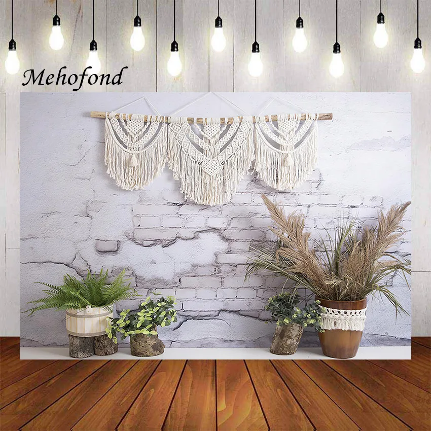 Фон для фотосъемки Mehofond в стиле бохо кирпичная стена зеленые растения Украшение для детского дня рождения фон для фотостудии баннер
Фон для фотосъемки Mehofond в стиле бохо кирпичная стена зеленые растения Украшение для детского дня рождения фон для фотостудии баннер