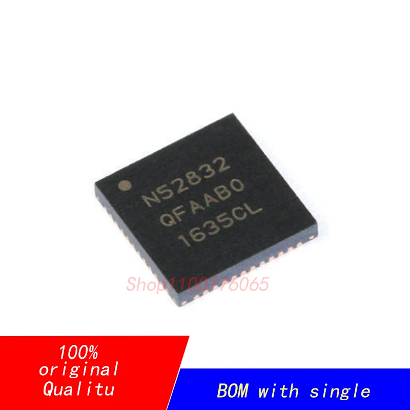 IC NRF52832-QFAA-R QFN-48 Interface - serializer, solution series New original Not only sales and recycling chip 1PCS
IC NRF52832-QFAA-R QFN-48 Interface - serializer, solution series New original Not only sales and recycling chip 1PCS