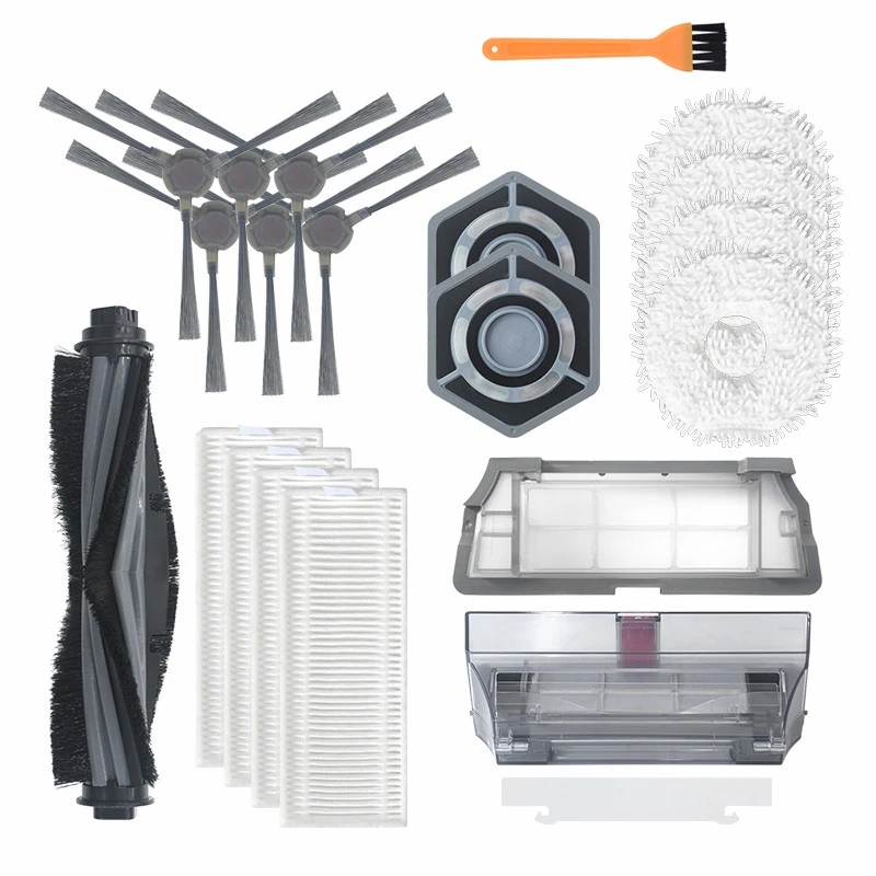 21Pcs For ECOVACS Deebot N9+ Accessories Robot Vacuum Cleaner With Side Brush Main Brush Dust Box Filter Cleaning
21Pcs For ECOVACS Deebot N9+ Accessories Robot Vacuum Cleaner With Side Brush Main Brush Dust Box Filter Cleaning