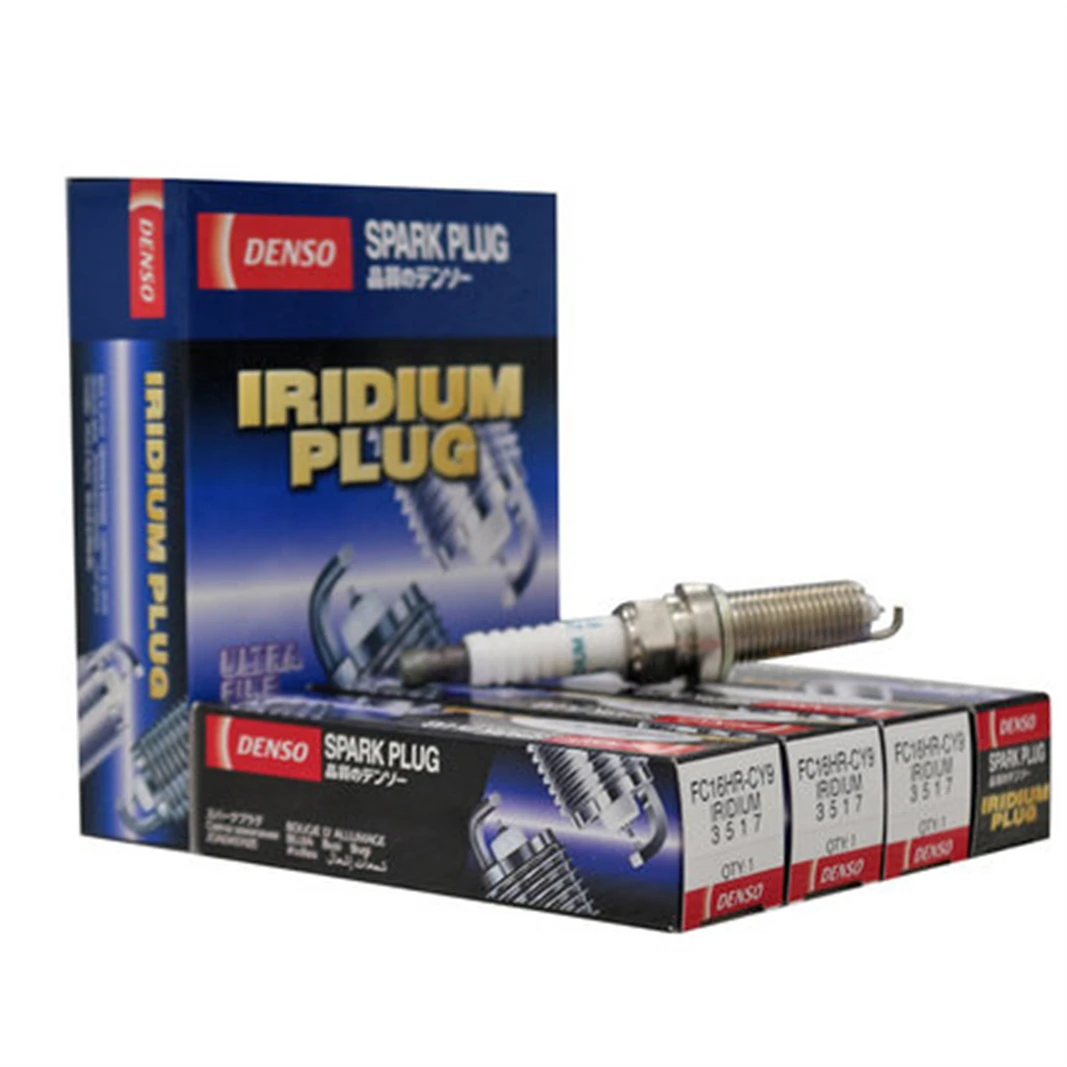 DENSO Double iridium spark plug FC16HR-CY9 Original import 1 Box Of 4 Sparks Original Car Accessories
DENSO Double iridium spark plug FC16HR-CY9 Original import 1 Box Of 4 Sparks Original Car Accessories