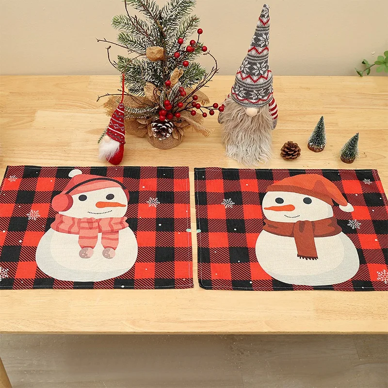 Christmas Table Placemat Placemats Decorative Washable Table Mats Snowman Snowflakes And Winter Snowman
Christmas Table Placemat Placemats Decorative Washable Table Mats Snowman Snowflakes And Winter Snowman