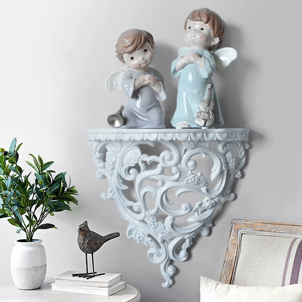 Baroque Style Decorative Shelves for Living Room Flowers Wall Hanging Storage Rack European Style Decor Home Cafe Small
Baroque Style Decorative Shelves for Living Room Flowers Wall Hanging Storage Rack European Style Decor Home Cafe Small