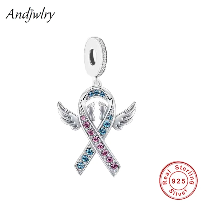 Fit Bracelet Charms Silver 925 Original Baby Foots With Wings Ribbon Zircon Pendant Bead Bracelet&Bangle Jewelry Berloque
Fit Bracelet Charms Silver 925 Original Baby Foots With Wings Ribbon Zircon Pendant Bead Bracelet&Bangle Jewelry Berloque