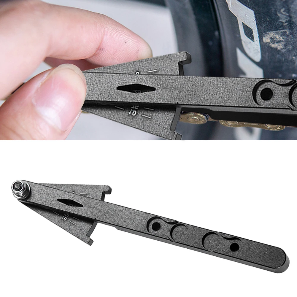 Индикатор износа цепи велосипеда, многофункциональный инструмент для проверки износа цепи велосипеда, товары для велоспорта 
Индикатор износа цепи велосипеда, многофункциональный инструмент для проверки износа цепи велосипеда, товары для велоспорта