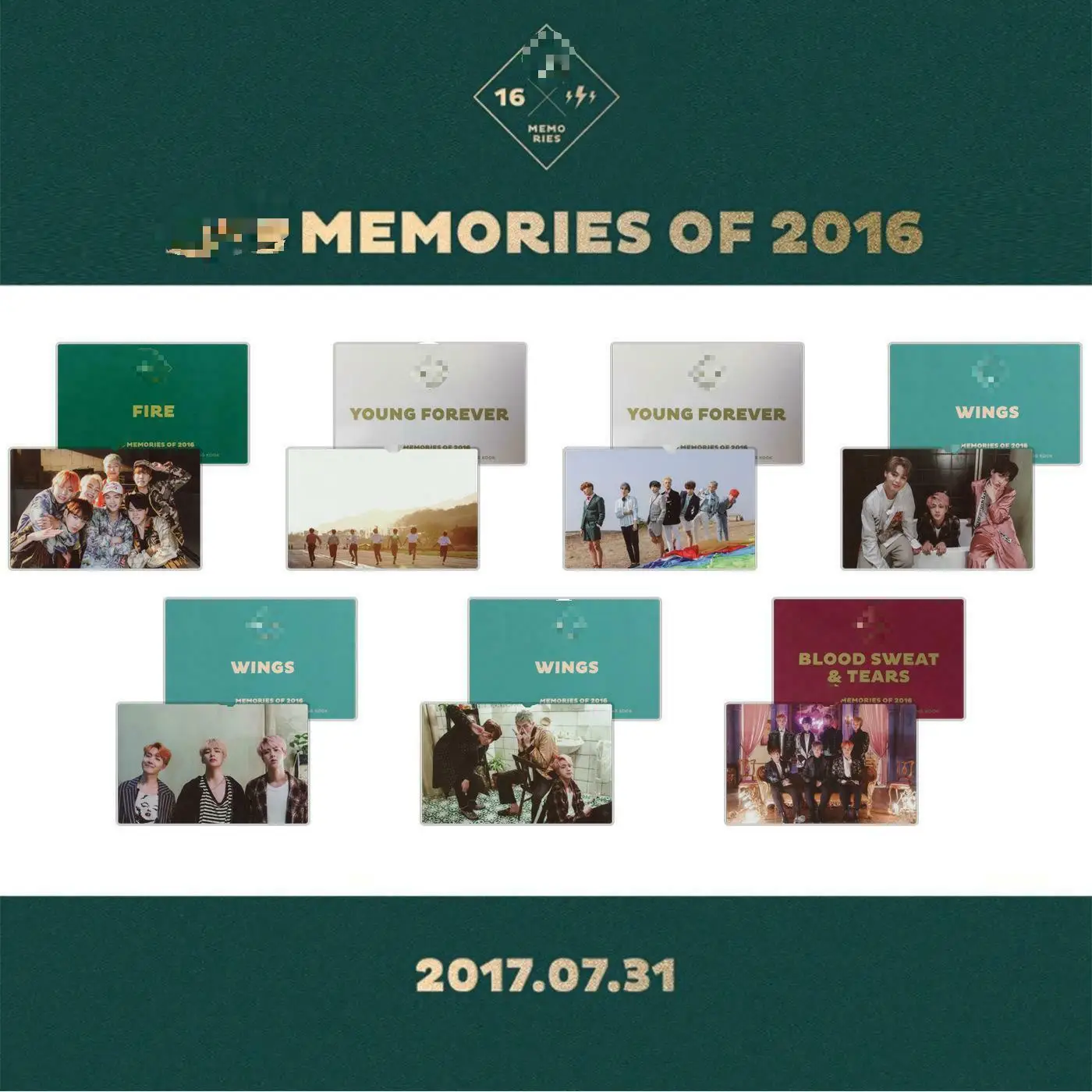 KPOP Bangtan Boys Memoir 2016 Photo Card Photo Card LOMO High Quality Photo Card Cosplay gift JIMIN SUGA JK V JIN Fan Collection
KPOP Bangtan Boys Memoir 2016 Photo Card Photo Card LOMO High Quality Photo Card Cosplay gift JIMIN SUGA JK V JIN Fan Collection