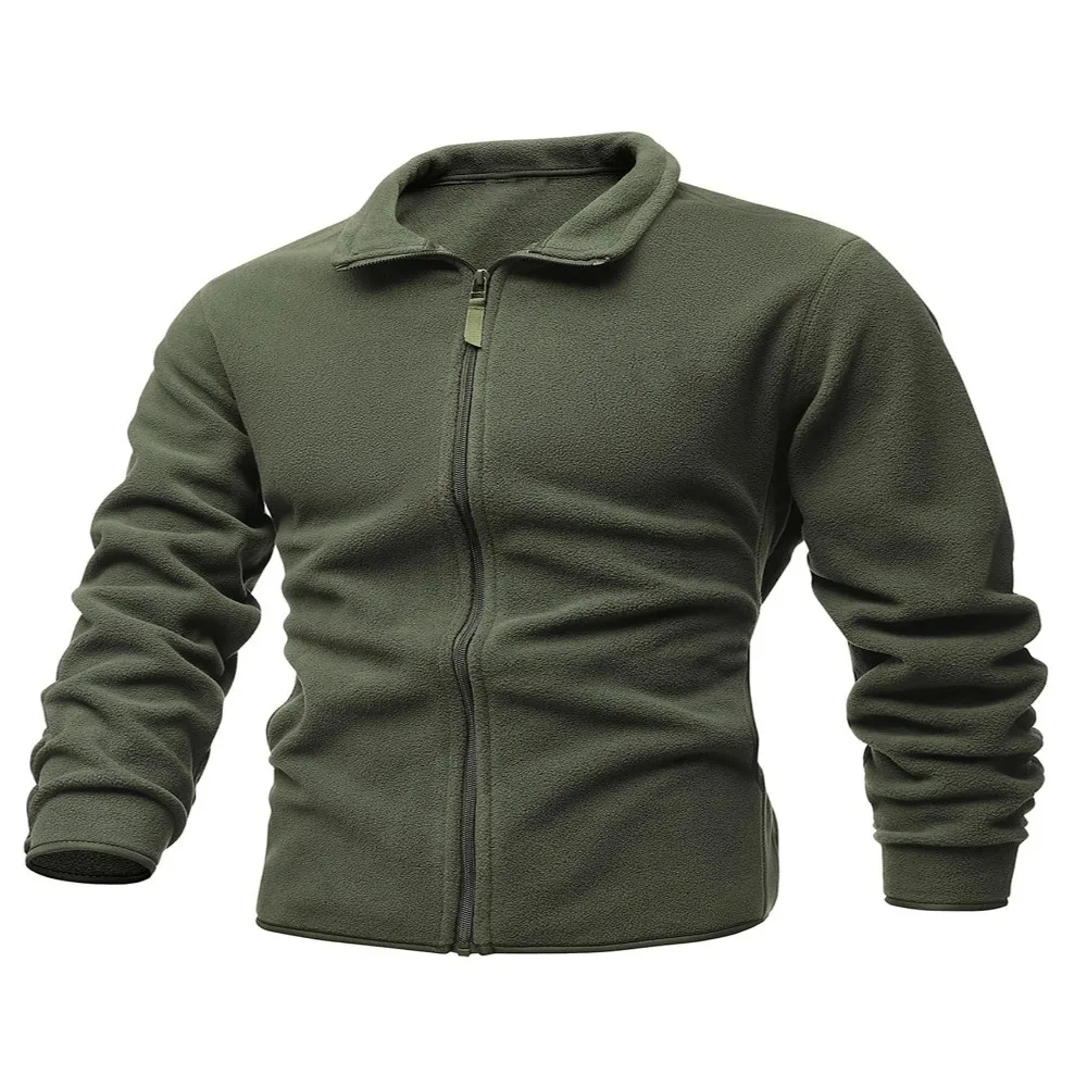 Winter 2022 hot men's jacket slim fleece tactical hoodie casual stand-up collar zipper solid color coat
Winter 2022 hot men's jacket slim fleece tactical hoodie casual stand-up collar zipper solid color coat