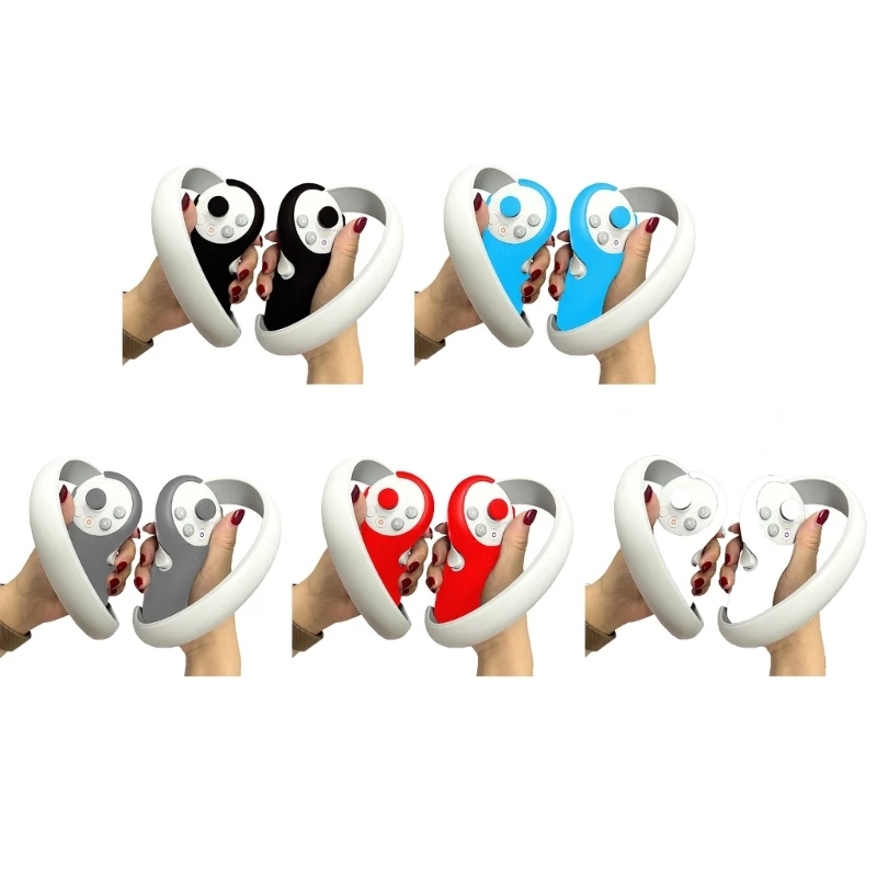 Противоударные Чехлы для контроллера, ручки, легкий Чехол для Pico 4 VR, защитный чехол, рукава для контроллера VR
Противоударные Чехлы для контроллера, ручки, легкий Чехол для Pico 4 VR, защитный чехол, рукава для контроллера VR