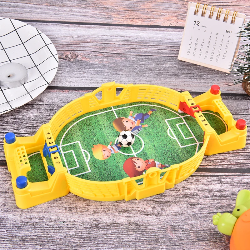 ABS Small Table Football Game Board Match Toys for Kids Desktop Parent-child Interactive Intellectual Competitive Soccer Games
ABS Small Table Football Game Board Match Toys for Kids Desktop Parent-child Interactive Intellectual Competitive Soccer Games