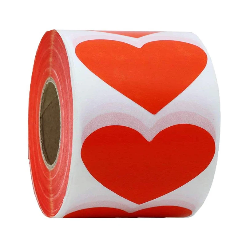 Happy Valentine's Day Gift Red Heart Valentine's Day Crafting Scrapbooking Labels Heart Shape Color Coding Labels- 2 inch
Happy Valentine's Day Gift Red Heart Valentine's Day Crafting Scrapbooking Labels Heart Shape Color Coding Labels- 2 inch