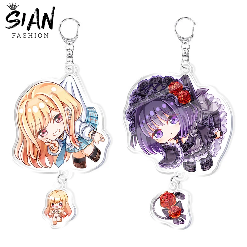 Anime My Dress Up Darling Acrylic Keychains Pendant Holder Gojo Wakana Inui Sajuna Kitagawa Marin Cartoon Keyrings Otaku Jewelry
Anime My Dress Up Darling Acrylic Keychains Pendant Holder Gojo Wakana Inui Sajuna Kitagawa Marin Cartoon Keyrings Otaku Jewelry