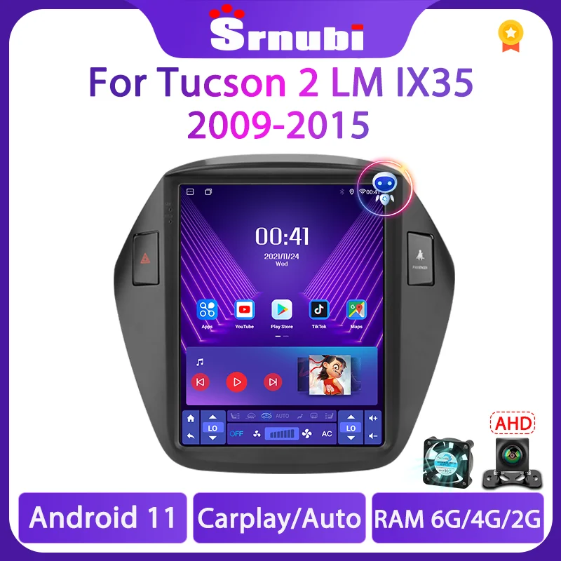 Srnubi Android 9.7" For Hyundai Tucson 2 LM IX35 2010 2011 2012 2013 2014 2015 2 Din GPS Multimedia Video Player Stereo DVD
Srnubi Android 9.7" For Hyundai Tucson 2 LM IX35 2010 2011 2012 2013 2014 2015 2 Din GPS Multimedia Video Player Stereo DVD