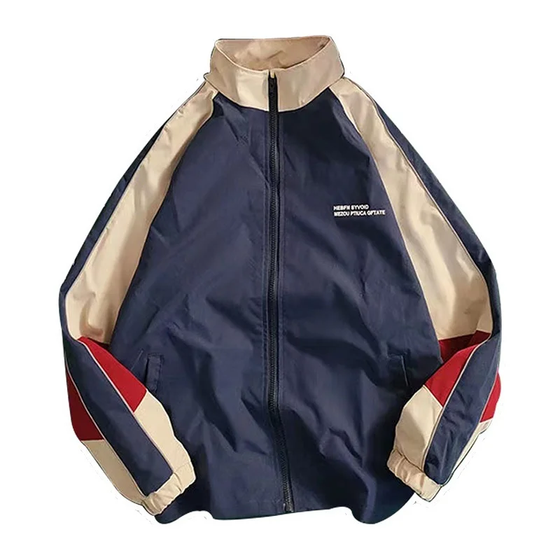 Hip Hop Varsity Jacket Men Women Spring Autumn Patchwork Color Block Windbreaker Coats Mens Fashion Loose Thin College Jackets
Hip Hop Varsity Jacket Men Women Spring Autumn Patchwork Color Block Windbreaker Coats Mens Fashion Loose Thin College Jackets