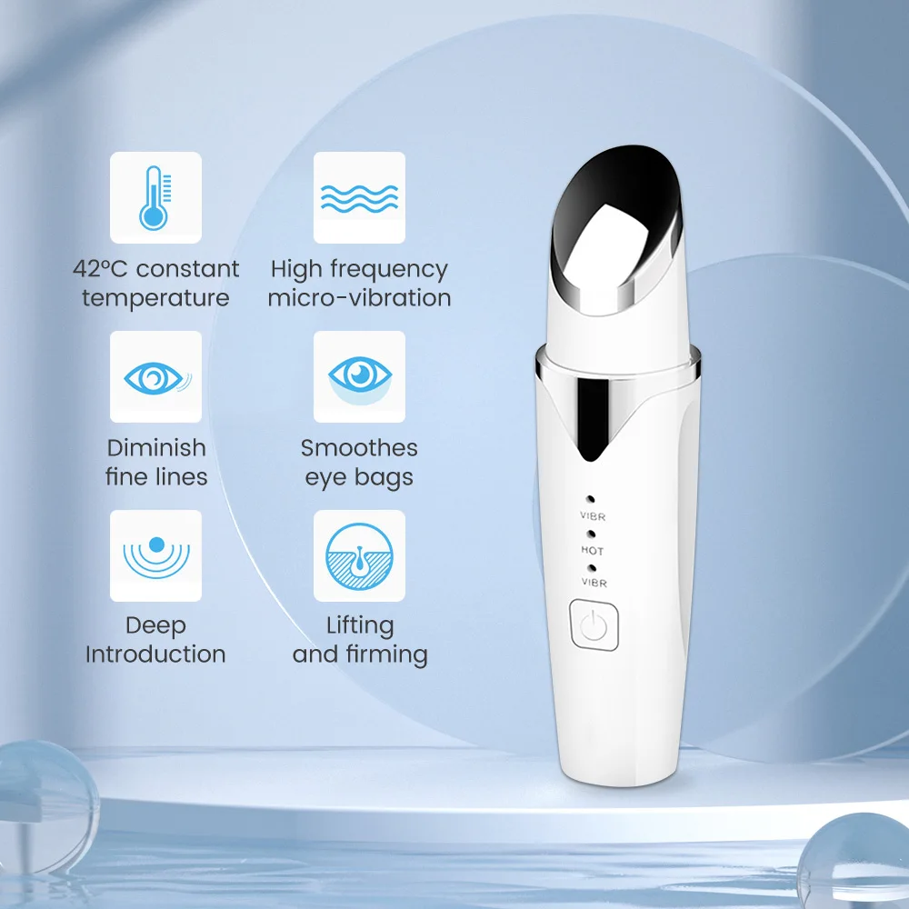 Heating Eye Massager Face Lift Devices Vibrators Anti-Ageing Wrinkle ye Bags Dark Circle Removal Aging Wrinkle Skin Tightening
Heating Eye Massager Face Lift Devices Vibrators Anti-Ageing Wrinkle ye Bags Dark Circle Removal Aging Wrinkle Skin Tightening